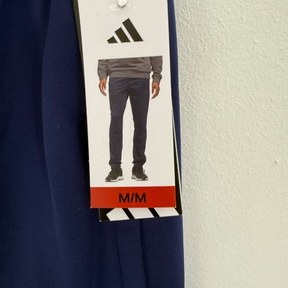 NWT, Men’s Adidas Tricot Track Pants, Blue, Size M - Picture 2 of 3